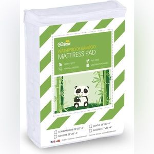 Biloban Waterproof Bamboo Mattress Pad For Bassinet